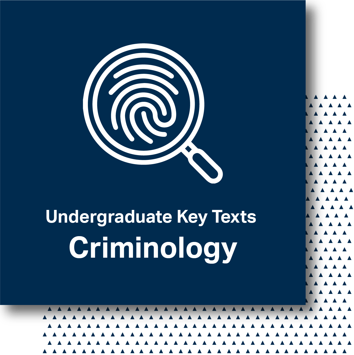 Undergraduate key texts Criminology