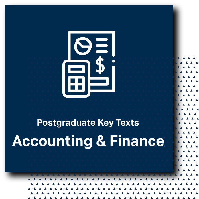 PG Key Texts - Accounting & Finance 2022