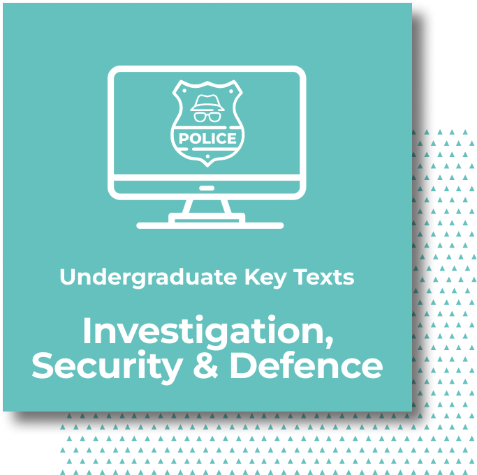 Key Text UG Investigation, Security and Defence